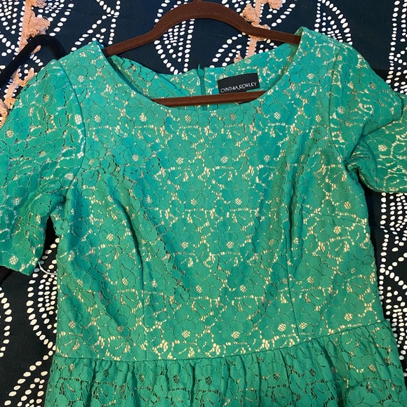 Cynthia Rowleys vintage style lace dress- size 8 - Picture 6 of 6